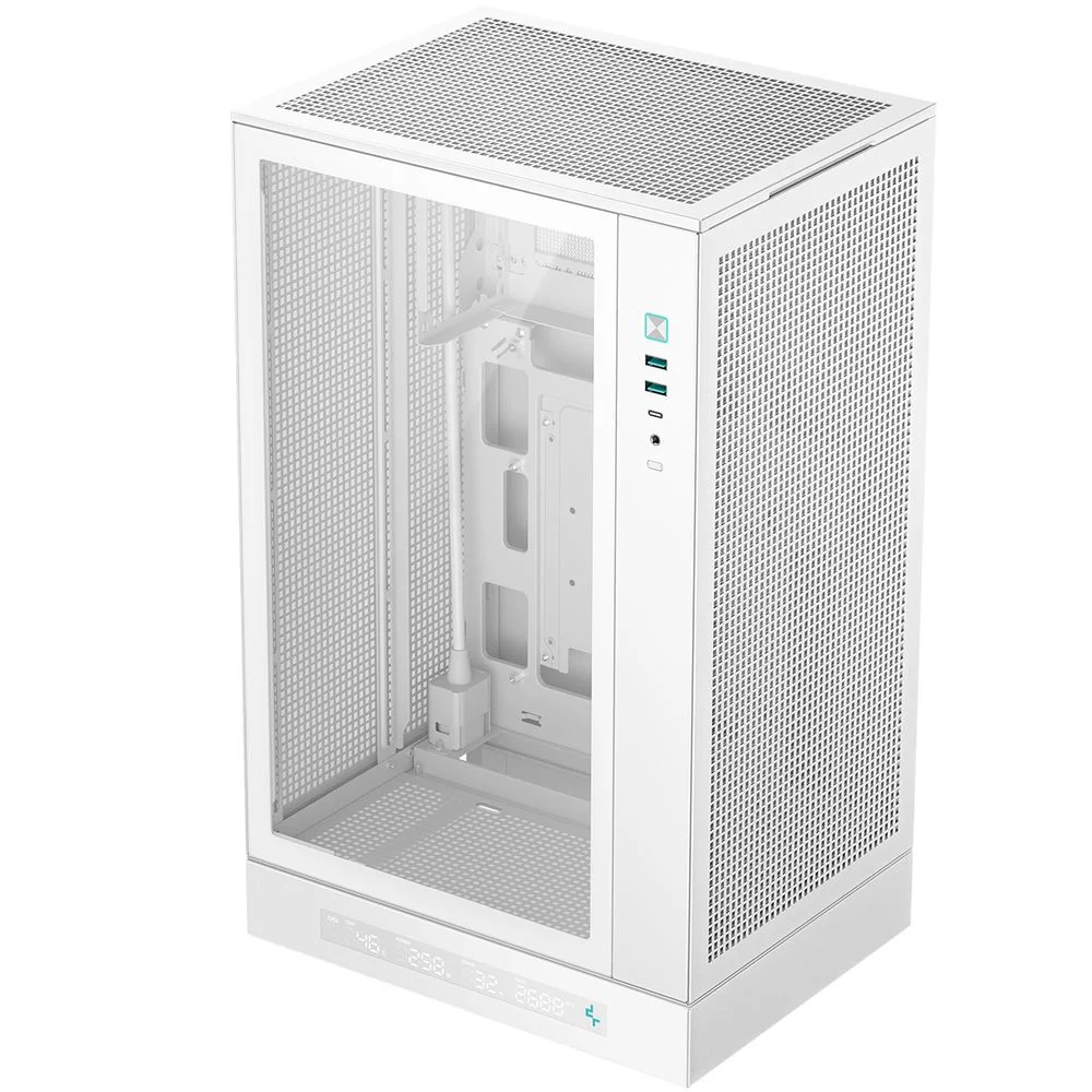 Корпус для ПК Deepcool CH270 DIGITAL WH (R-CH270-WHNDM0-G-1)