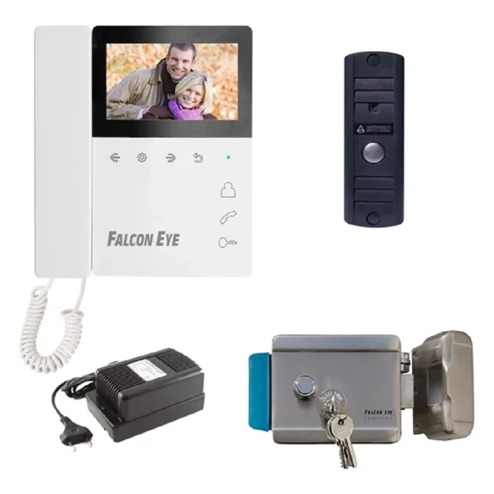 Комплект домофона Falcon Eye Taurus (Lira+AVP-506+FE-2369+FE12/ 50) ассорти (00-00190821)