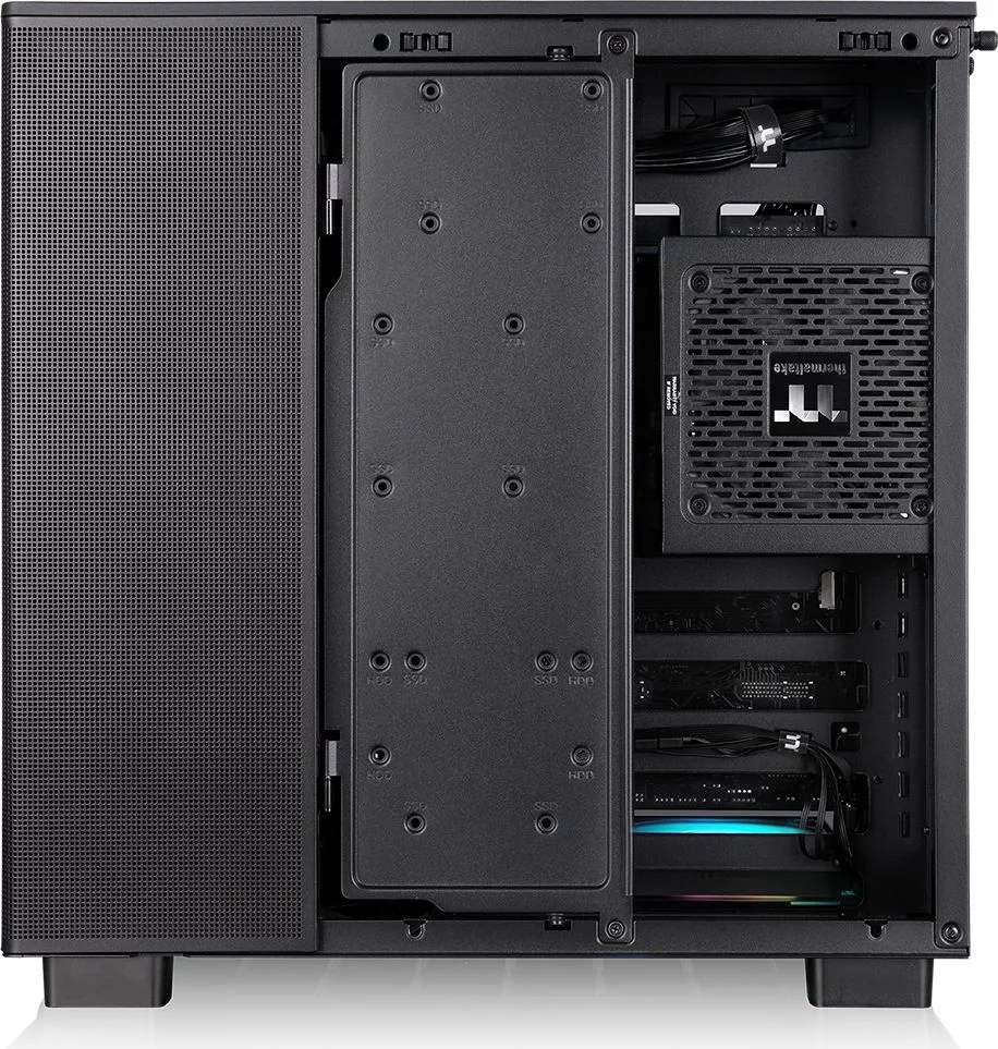 Корпус Thermaltake View 380 XL TG ARGB черный без БП E-ATX 2x120mm 2xUSB3.0 audio bott PSU (CA-11E-00M1WN-00)