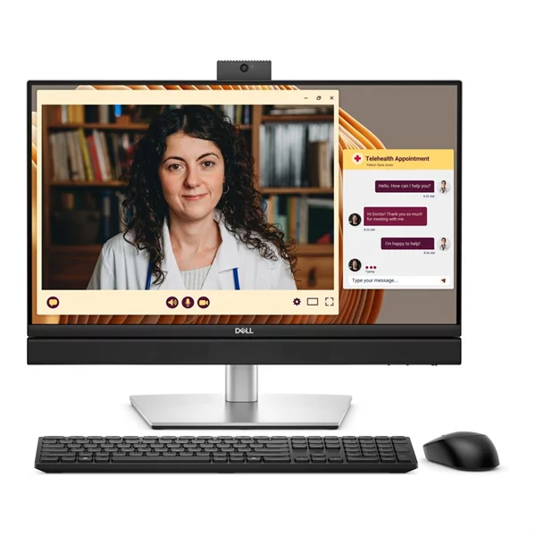 Моноблок Dell Pro 24 All-in-One 35W 23,8" FullHD NT,Core i5-14500T,16GB DDR5,512GB SSD,Intel UHD Graphics, Height Adjustable Stand, FHD, Wi-Fi,BT, Ubuntu (2400-5620)