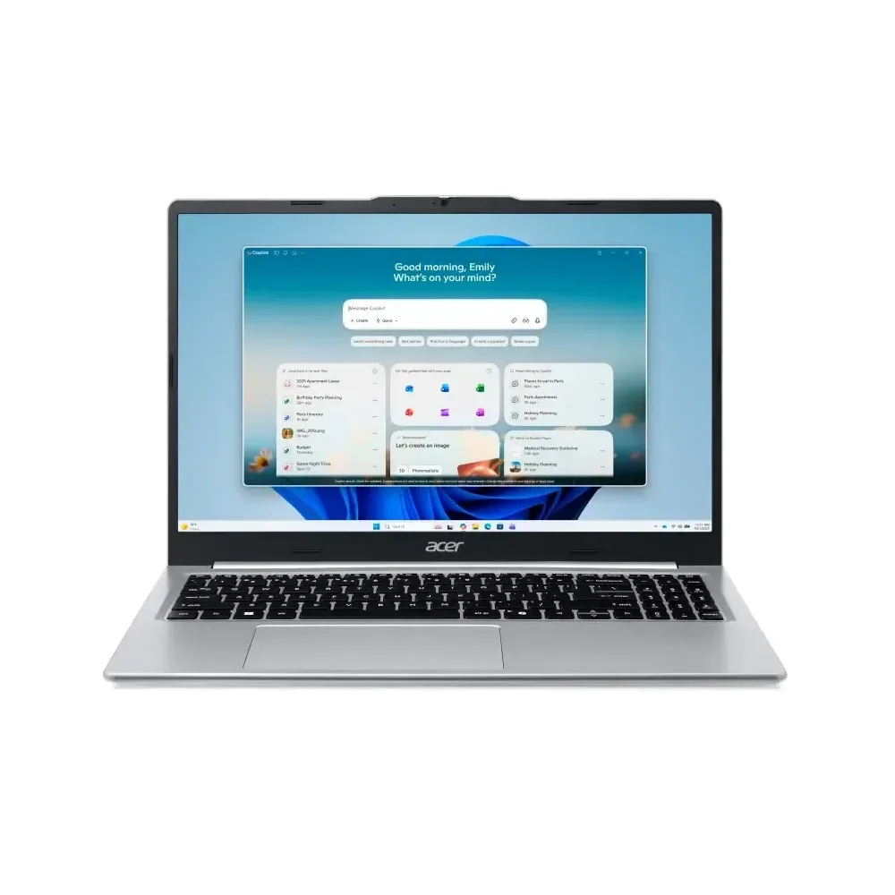 Ноутбук ACER Aspire Lite AL15-49P-R4JA 15.6"(1920x1080 (матовый) IPS)/ AMD Ryzen 7 7730U(2Ghz)/ 8192Mb/ 512PCISSDGb/ noDVD/ Int:AMD Vega/ Cam/ BT/ WiFi/ 50WHr/ war 1y/ 1.5kg/ Iron/ NoOS (NX.DT8CD.005)