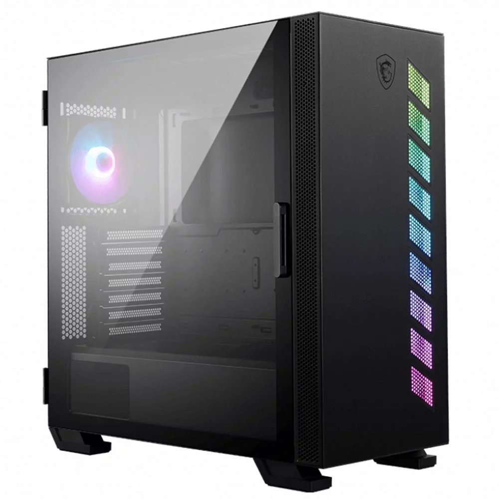 Корпус MSI MAG VAMPIRIC 300R 2xUSB 3.0,1xType C, 1x120mm ARGB Fan, Tempered Glass Window, Brown Box (829322) (306-7G19R21-809)