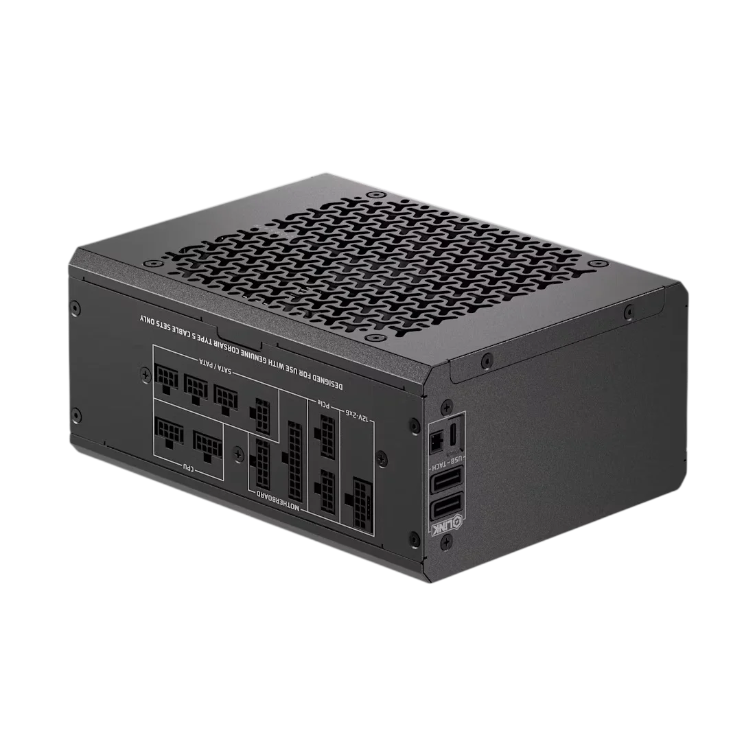 Блоки питания/ Power Supply Corsair HX1200i SHIFT, Model RPS0194, 1200W 80+ Platinum (ATX, 3.1, PCIe 5.1, Full modular, 1x24(20+4)pin, 1x12V-2x6, 2x4+4-pin CPU +12V (EPS), 8x4-pin Molex, 4x6+2-pin PCI (CP-9020267-EU)
