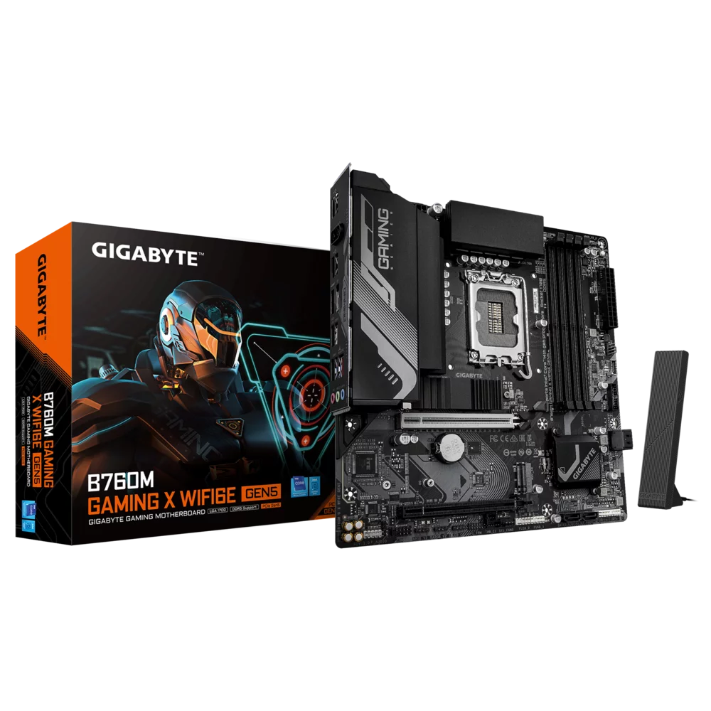 Материнская плата Gigabyte B760M GAMING X WIFI6E GEN5, RTL