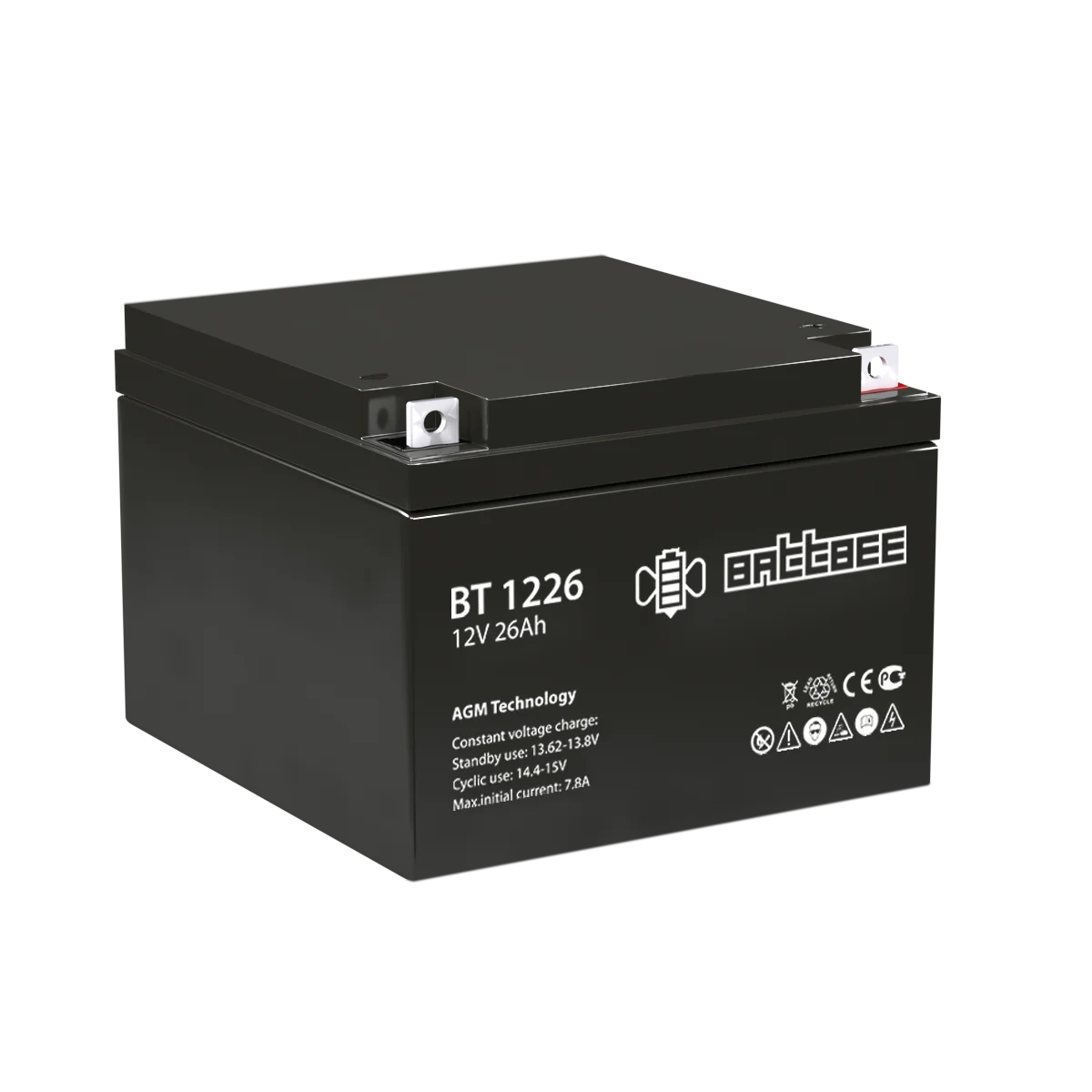 АКБ Battbee Аккумуляторная батарея для ОПС (12 V / 26 Ah) (4614060010009) (BT 1226)