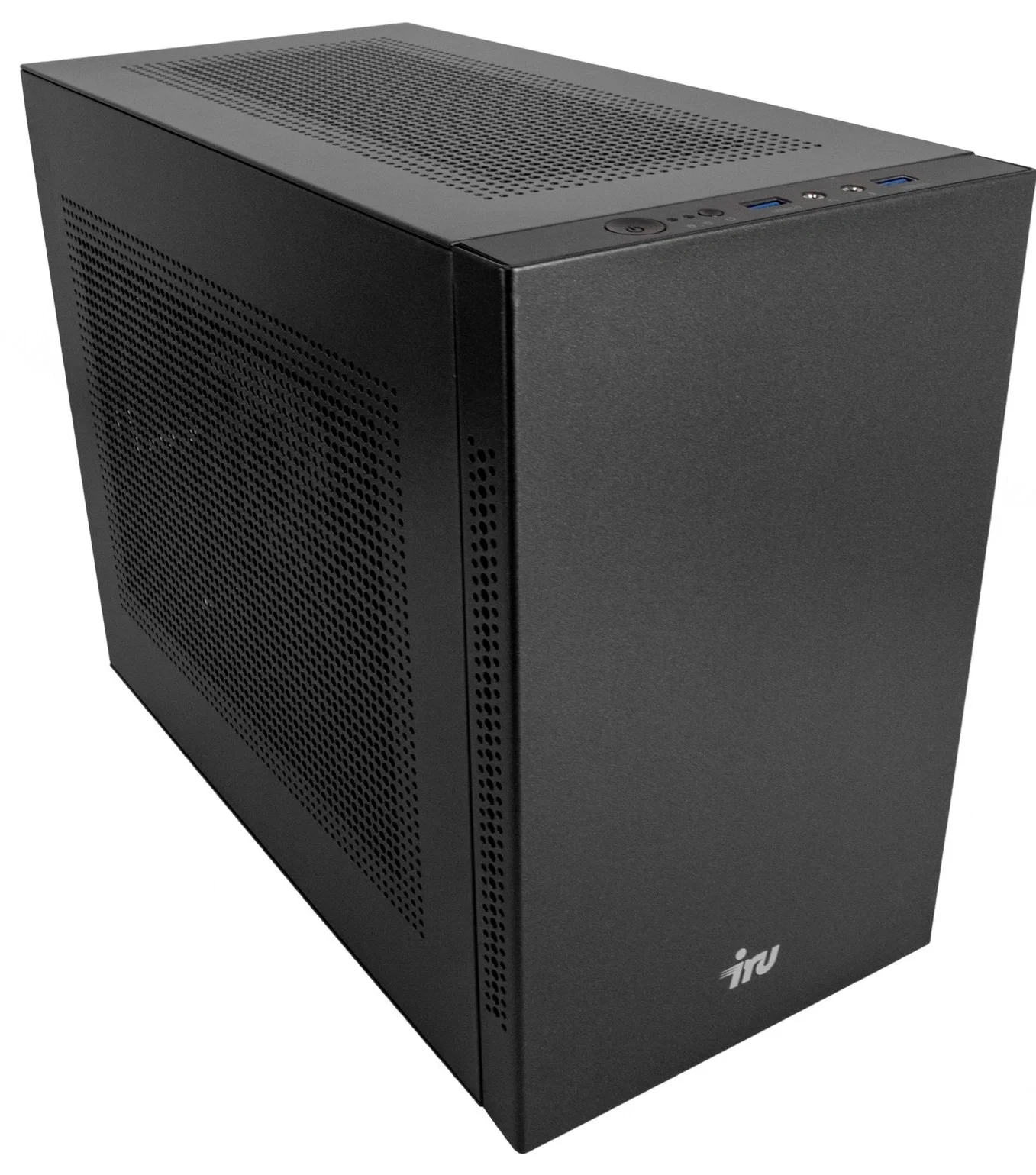 Компьютер IRU Tactio 520B6GS MT Ryzen 5 8600G (4.3) 32Gb SSD512Gb 760M FreeDOS GbitEth 500W черный (RUS) (2197340)