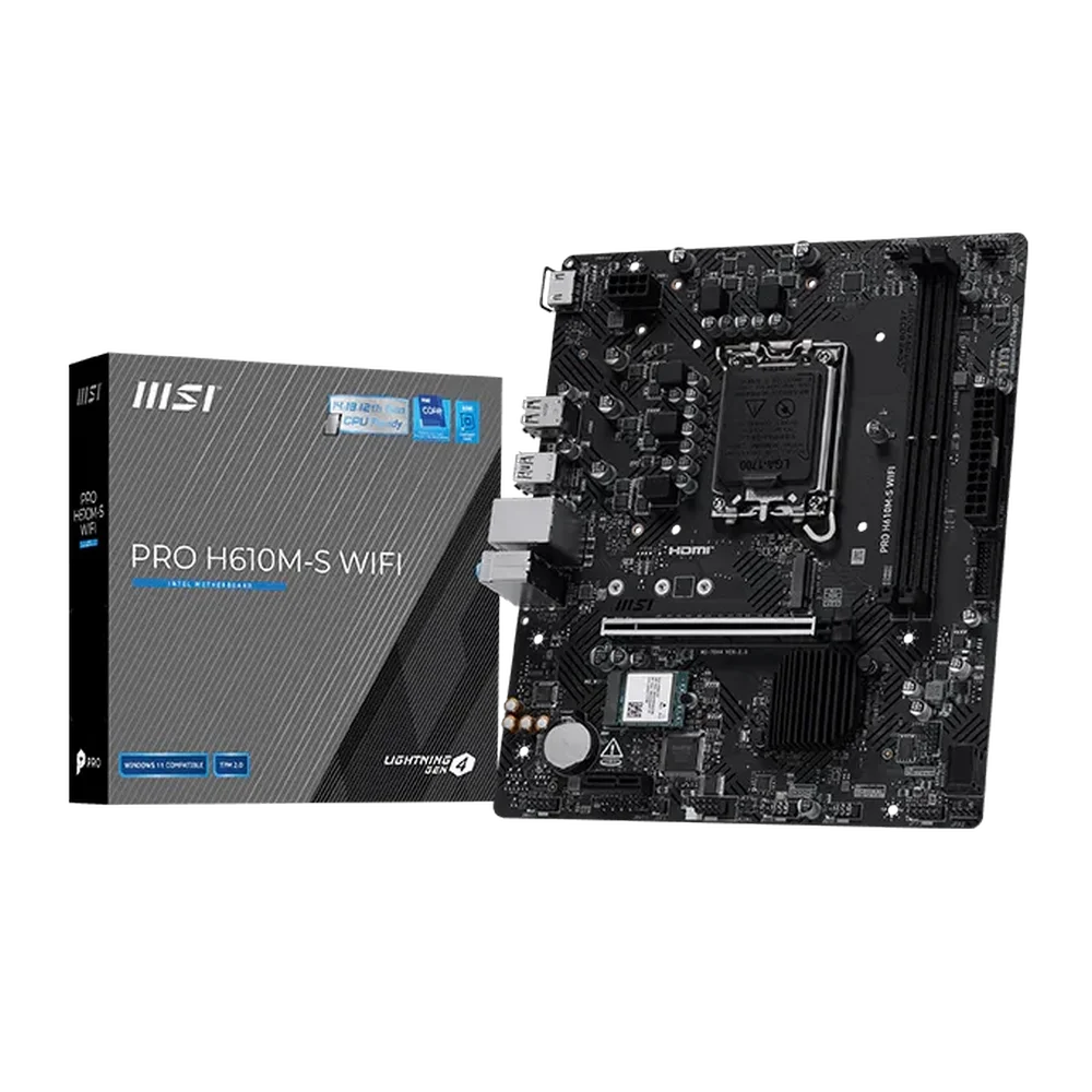 Материнская плата/ PRO H610M-S WIFI