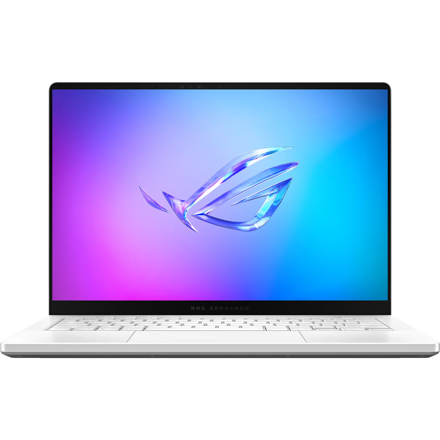 Ноутбук ASUS ROG Zephyrus G14 GA403GM-SY020 14"(2880x1800 OLED 120Hz)/ AMD Ryzen AI 9 465(2Ghz)/ 32768Mb/ 1024PCISSDGb/ noDVD/ Ext:nVidia GeForce RTX 5060(8192Mb)/ Cam/ BT/ WiFi/ 73WHr/ war 1y/ 1.5kg/ Platinum W (90NR0QL2-M000V0)