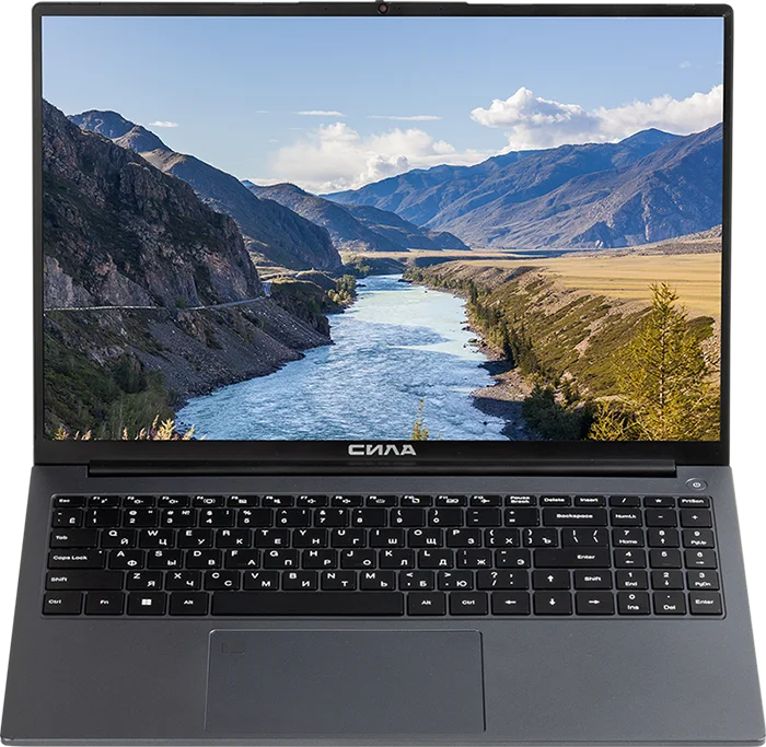 Ноутбук СИЛА/ Ноутбук СИЛА B-516 16"(1920x1200 IPS)/ Intel Core i5 1334U(1.3Ghz)/ 16384Mb/ 512PCISSDGb/ noDVD/ Int:Intel Iris Xe Graphics/ Cam/ BT/ WiFi/ 58WHr/ war 3y/ 1.7kg/ графит/ Win11Pro + 65W, RU kbd (B-516-1)