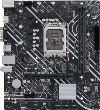 Материнская плата ASUS PRIME B660-PLUS D4, LGA1700, B660, 4*DDR4, DP+ D-Sub + HDMI, CrossFireX, SATA3 + RAID, Audio, Gb LAN, USB 3.2*6, USB 2.0*6, COM*1 header (w/ o cable), ATX, 90MB18X0-M0EAY0