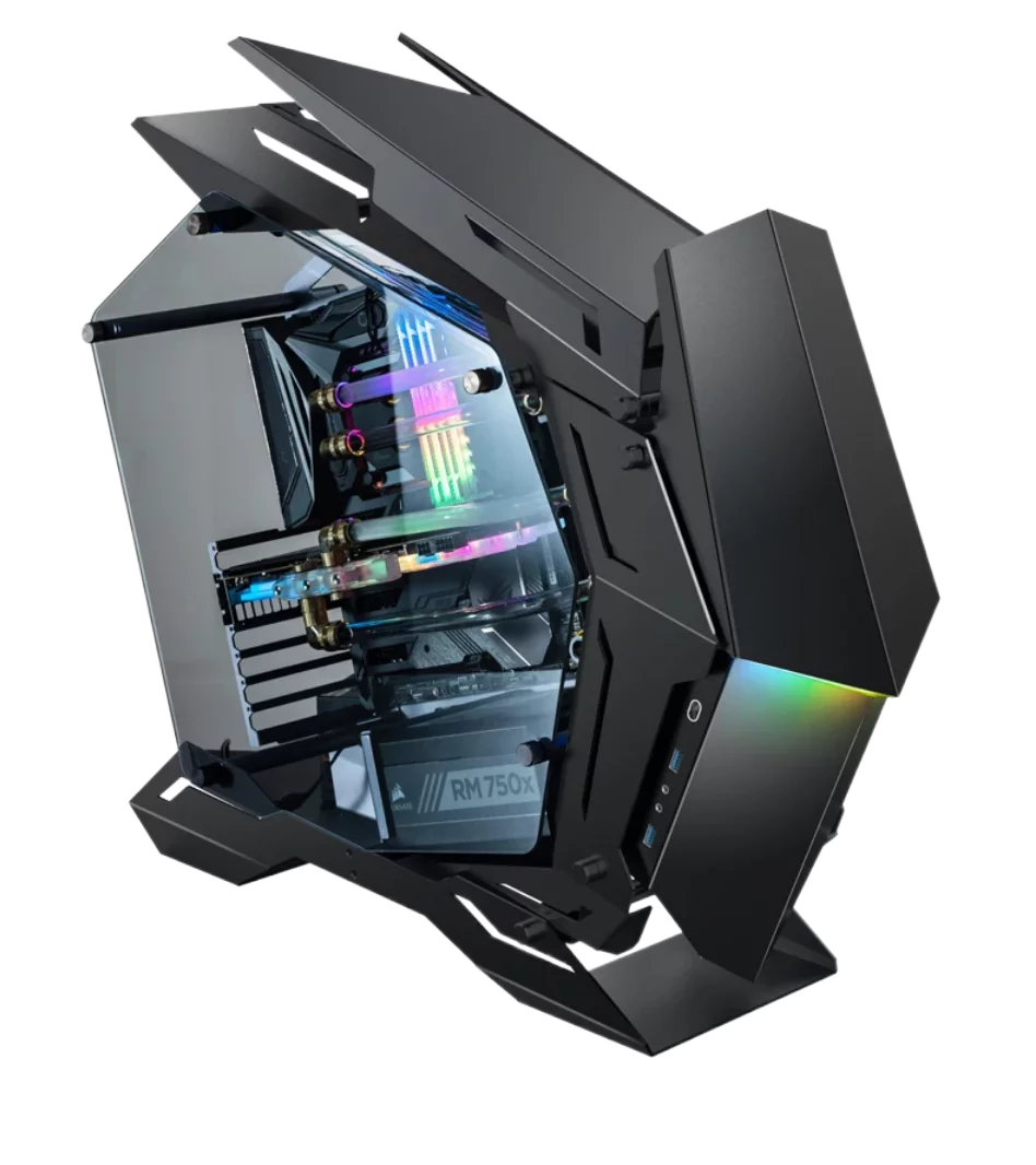 Корпус без блока питания/ Case JONSBO MOD-3, Full-Tower, TG, no fans, 2xUSB-A 3.0, EATX, ATX, mATX, mITX Black (MOD-3 BLACK)