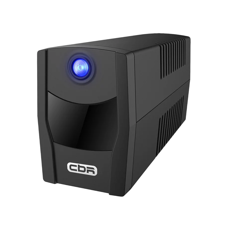 ИБП CBR [QTM-650T-2F-LCUC] Line Interactive 650VA/360W 7Ah12V 2 x Shuko, HID-USB, RJ45/11