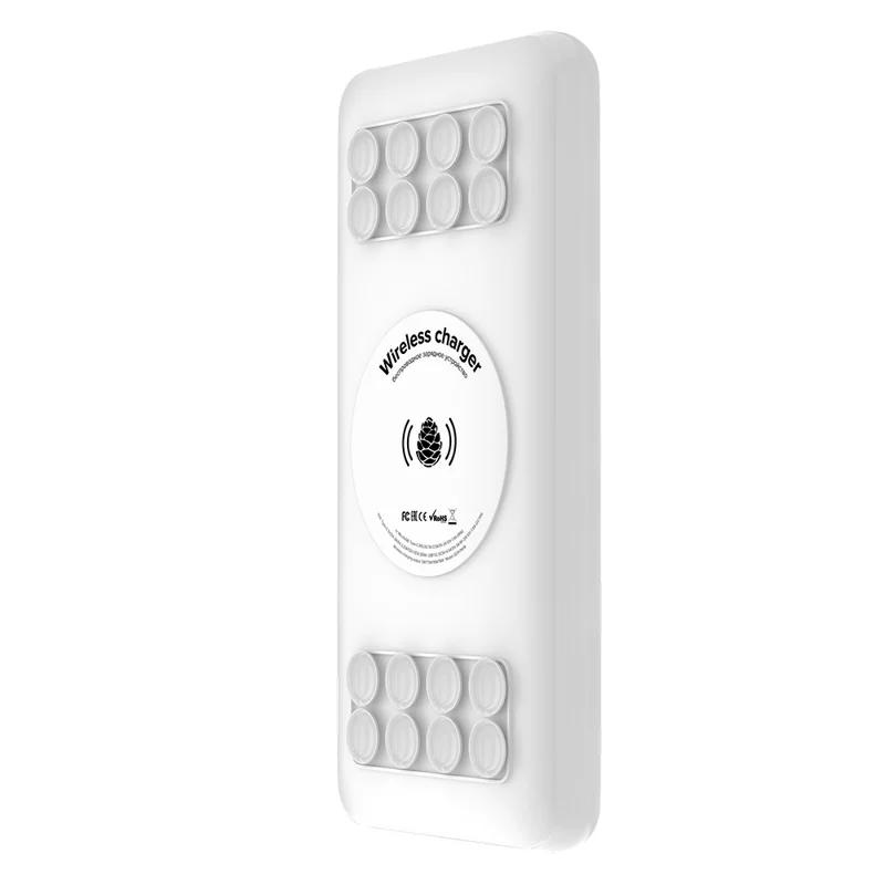 GCR PowerBank на 20000mAh беспроводная зарядка Qi с креплением 15W + QC 3.0 + PD 18W, белый, GCR-55039