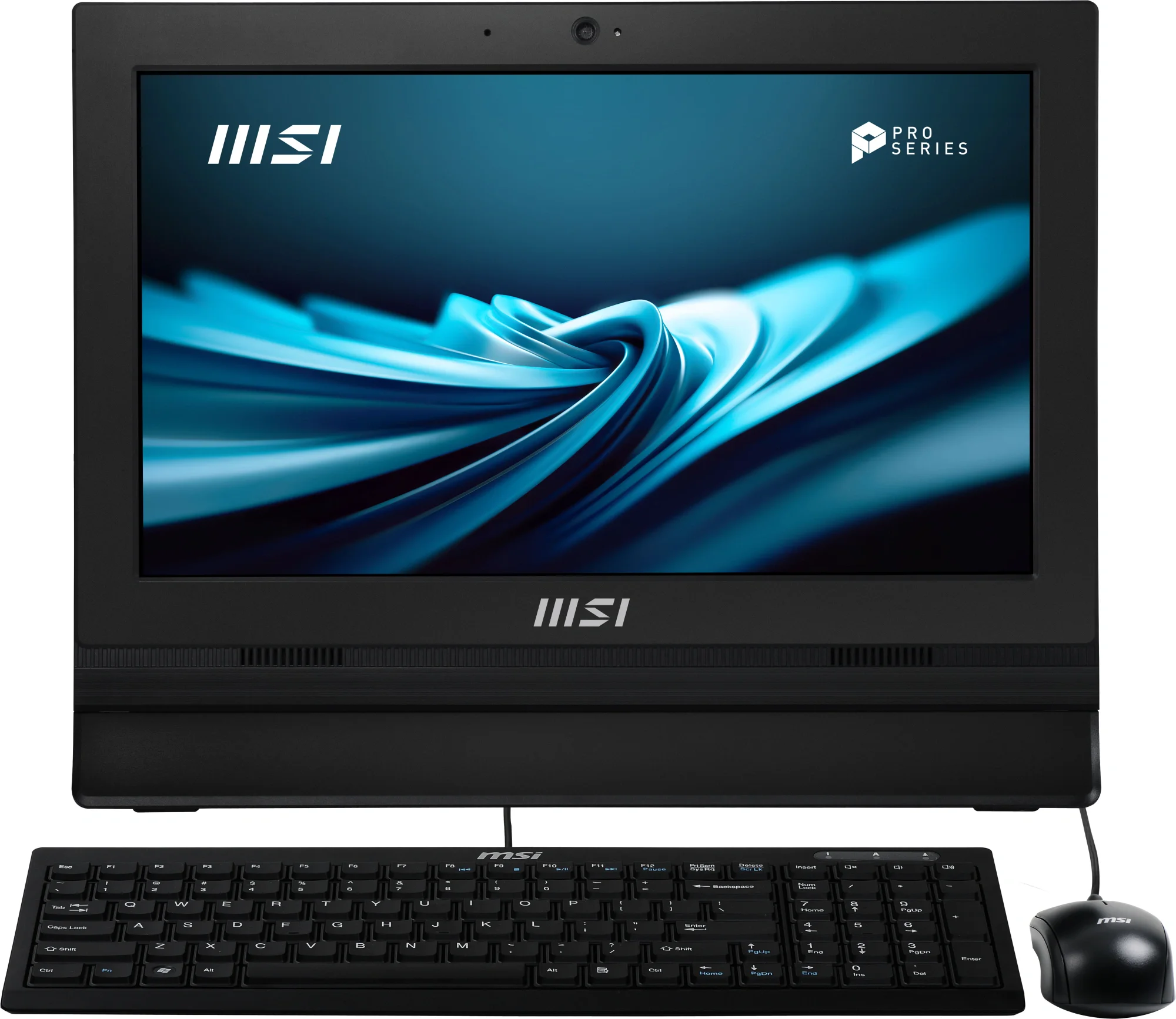 Моноблок MSI Pro AP162T ADL-083XRU 15.6" Full HD Touch N100 (0.8) 8Gb SSD500Gb UHDG CR без ОС 2xGbitEth WiFi BT 65W клавиатура мышь Cam черный 1920x1080 (9S6-A60211-083)