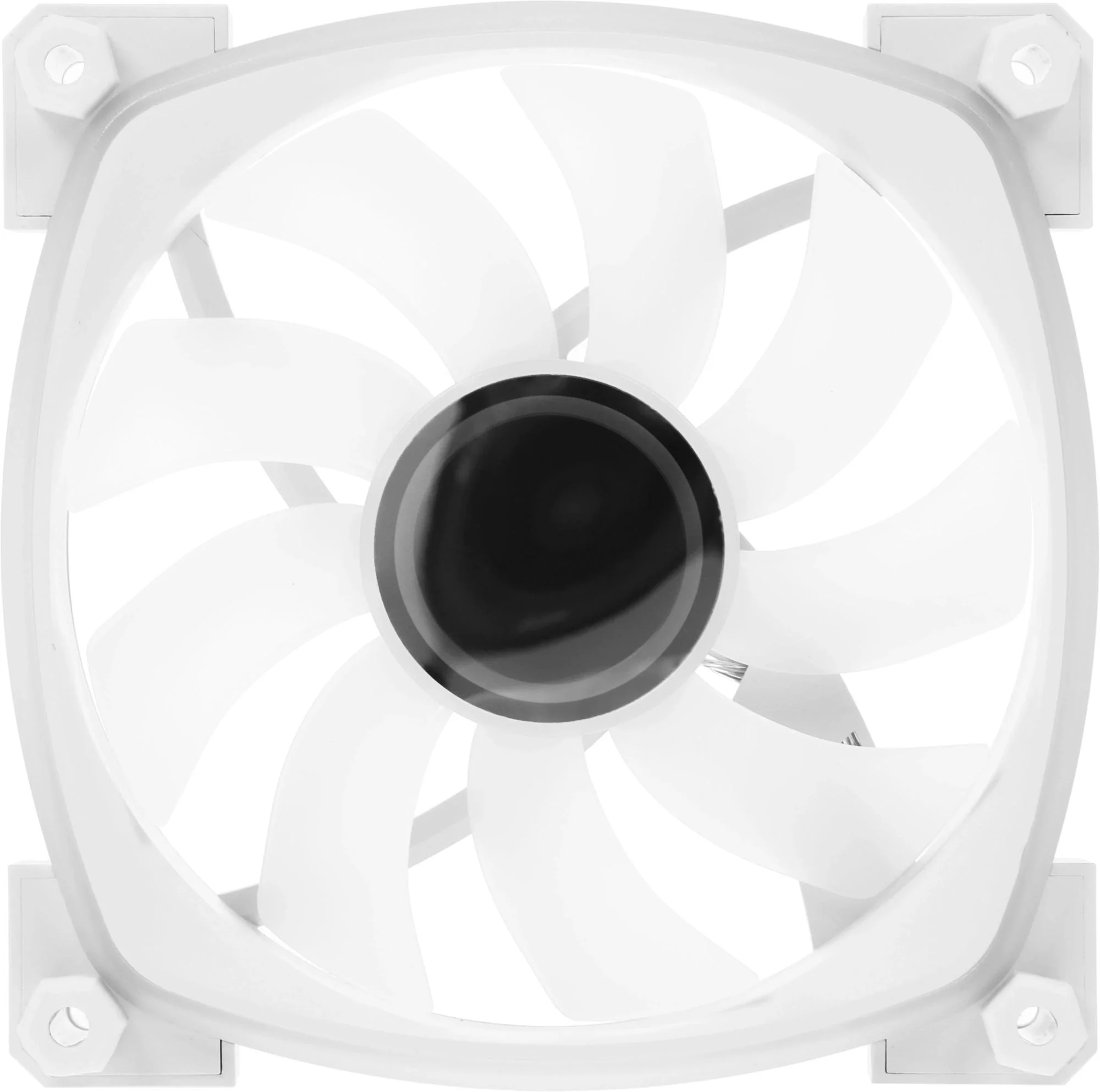 Вентилятор для корпуса Accord ACC-U12 ARGB 120х120x25 белый 4-pin 18.3дБ (ACC-U12 ARGB WHITE) brown box