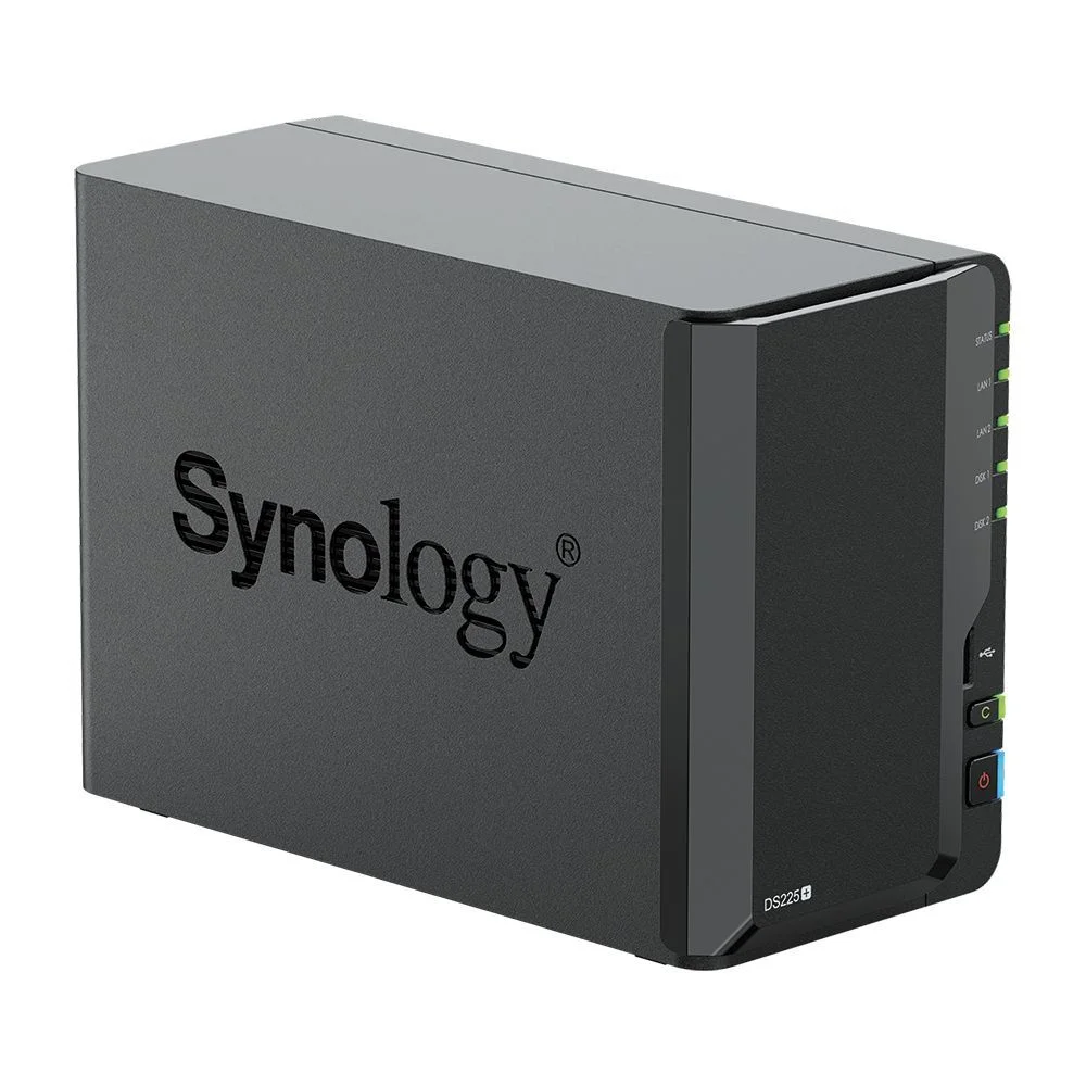 СХД настольное исполнение 2BAY NO HDD DS225+ SYNOLOGY