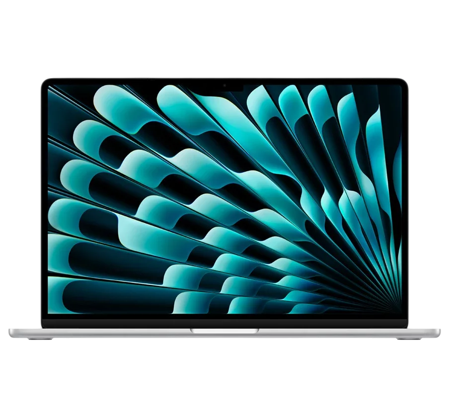 Ноутбук Apple/ 15-inch MacBook Air: Apple M4 10 core CPU, 10 core GPU/ 24GB/ 512GB SSD - Silver/ EN (MC6J4HN/A)