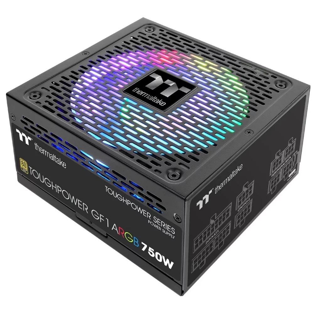 Блок питания Thermaltake Toughpower iRGB PLUS 750W [PS-TPI-0750F3FDGE-1]