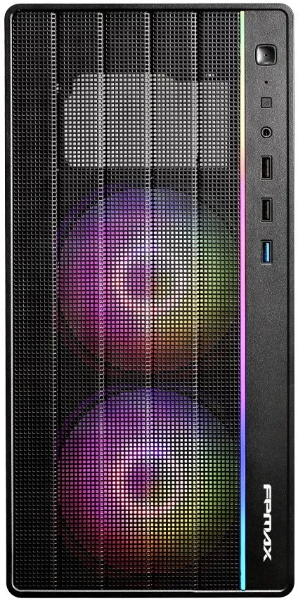Компьютер IRU Game 520B5G MT Ryzen 5 5600 (3.5) 16Gb SSD512Gb RTX3060 12Gb FreeDOS GbitEth 650W черный (2061464)