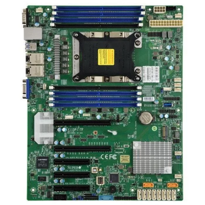 Материнская плата Supermicro X11SPi-TF ATX/ 1x 3647/ 8x DIMM (MBD-X11SPI-TF-O)