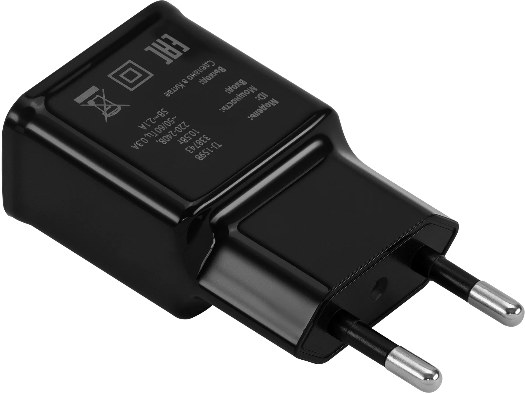 Сетевое зар./устр. Buro TJ-159b 10.5W 2.1A USB-A универсальное черный