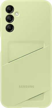 Чехол (клип-кейс) Samsung для Samsung Galaxy A14 Card Slot Case A14 лайм (EF-OA146TGEGRU)