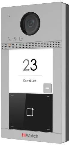 Видеопанель HiWatch VDP-D4211W/ Flush цвет панели: серебристый (VDP-D4211W(B)/FLUSH)