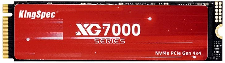 Накопитель SSD Kingspec PCIe 4.0 x4 4TB XG7000-4TB XG7000 M.2 2280