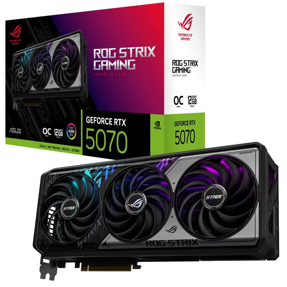 Видеокарта ASUS ROG-STRIX-RTX5070-O12G-GAMING (90YV0M80-M0NA00)