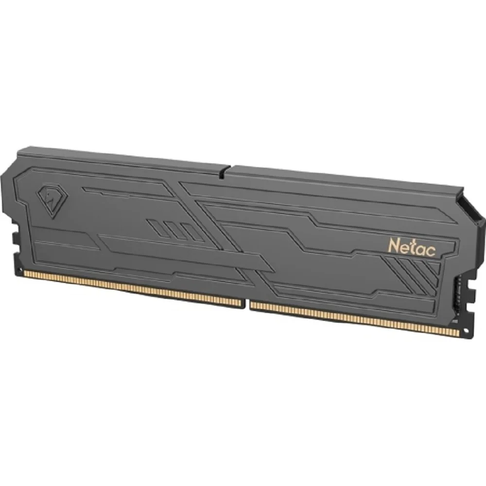 DDR 4 DIMM 8Gb PC25600, 3200Mhz, Netac Shadow III, NTSHD4P32SP-08K, CL16 с рад