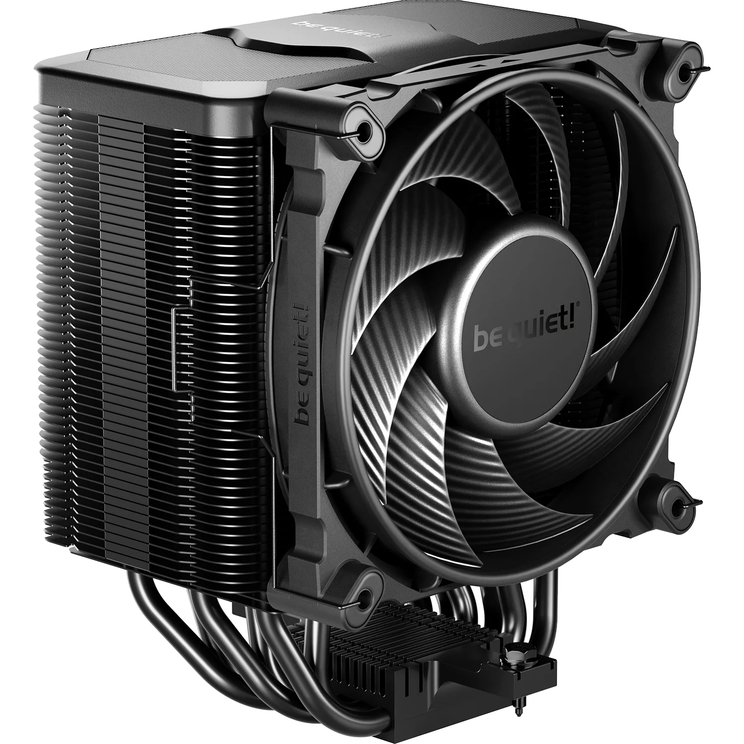 Кулер для процессора/ CPU Cooler be quiet! DARK ROCK 5 (210W, 4-pin PWM, 161mm, Al/Cu, 6x6mm, 1x120mm, 55CFM, 29.8dBA, 2100RPM, S: 1851/1700/1200/115X, AM5/AM4, black) (BK035)