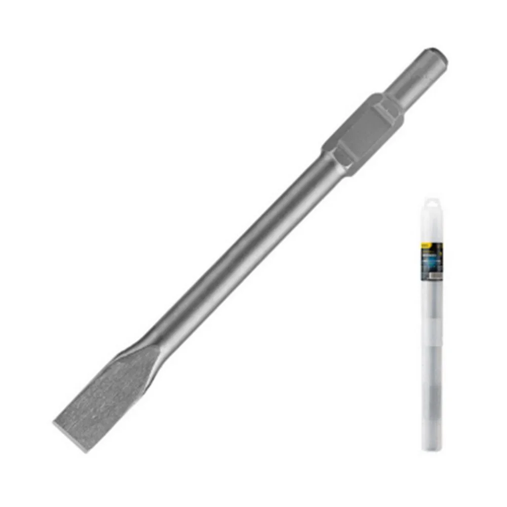 Долото плоское Deli DH-HBZ35410-E1 HEX30, 30*410*35мм, 40Cr