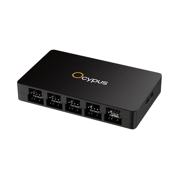 концентратор Ocypus Delta EH10 BK PRO, 10 ports FAN/ARGB Hub, remote control