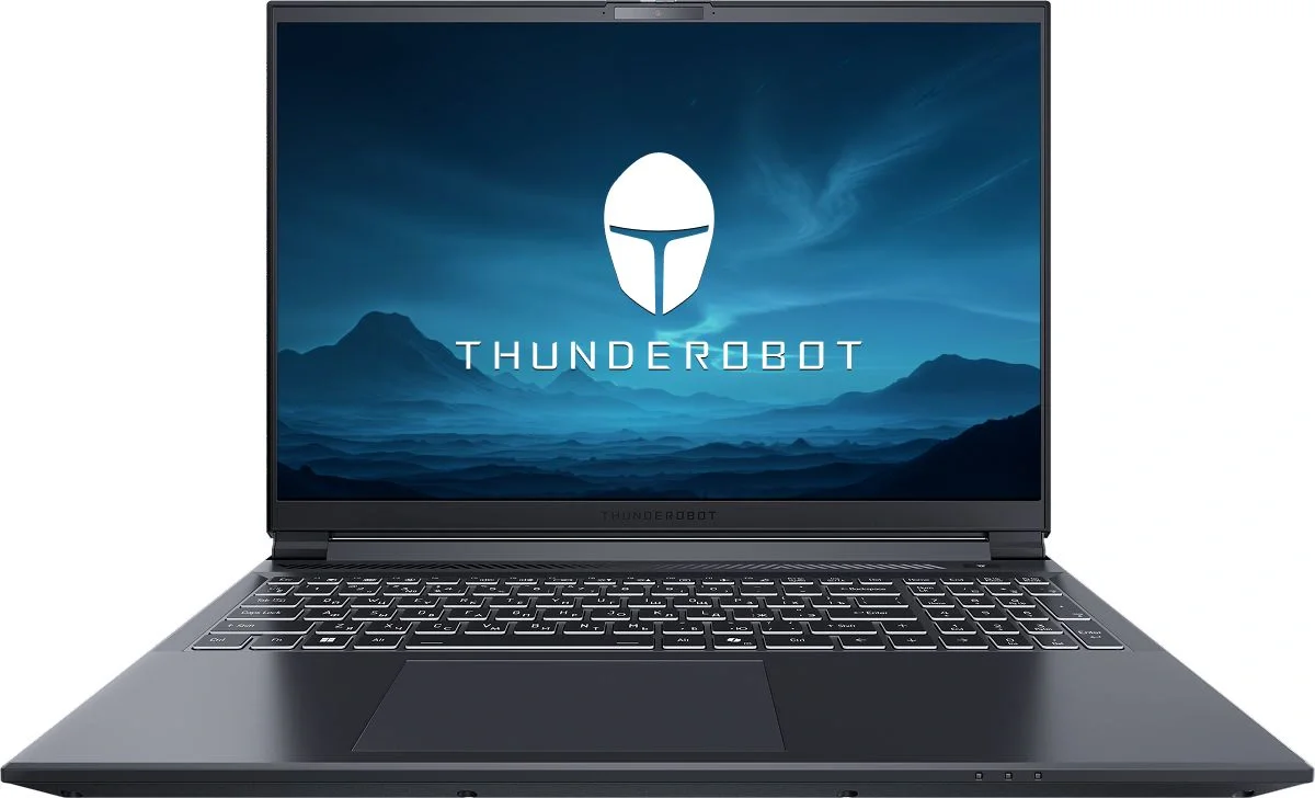 Ноутбук Thunderobot Range 16 Evo Core i5 13420H 16Gb SSD1Tb NVIDIA GeForce RTX5050 8Gb 16" IPS QHD (2560x1600) FreeDOS black WiFi BT Cam (JT009P00KRU)