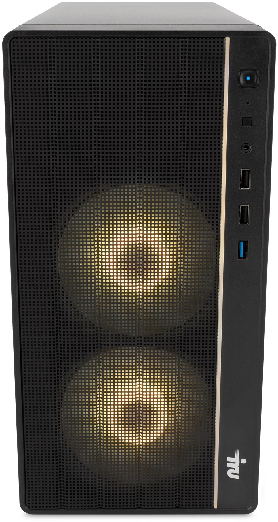 Компьютер IRU Game 510H6SEA MT i5 12400F (2.5) 32Gb SSD512Gb RTX3050 8Gb FreeDOS GbitEth 500W черный (2023158)