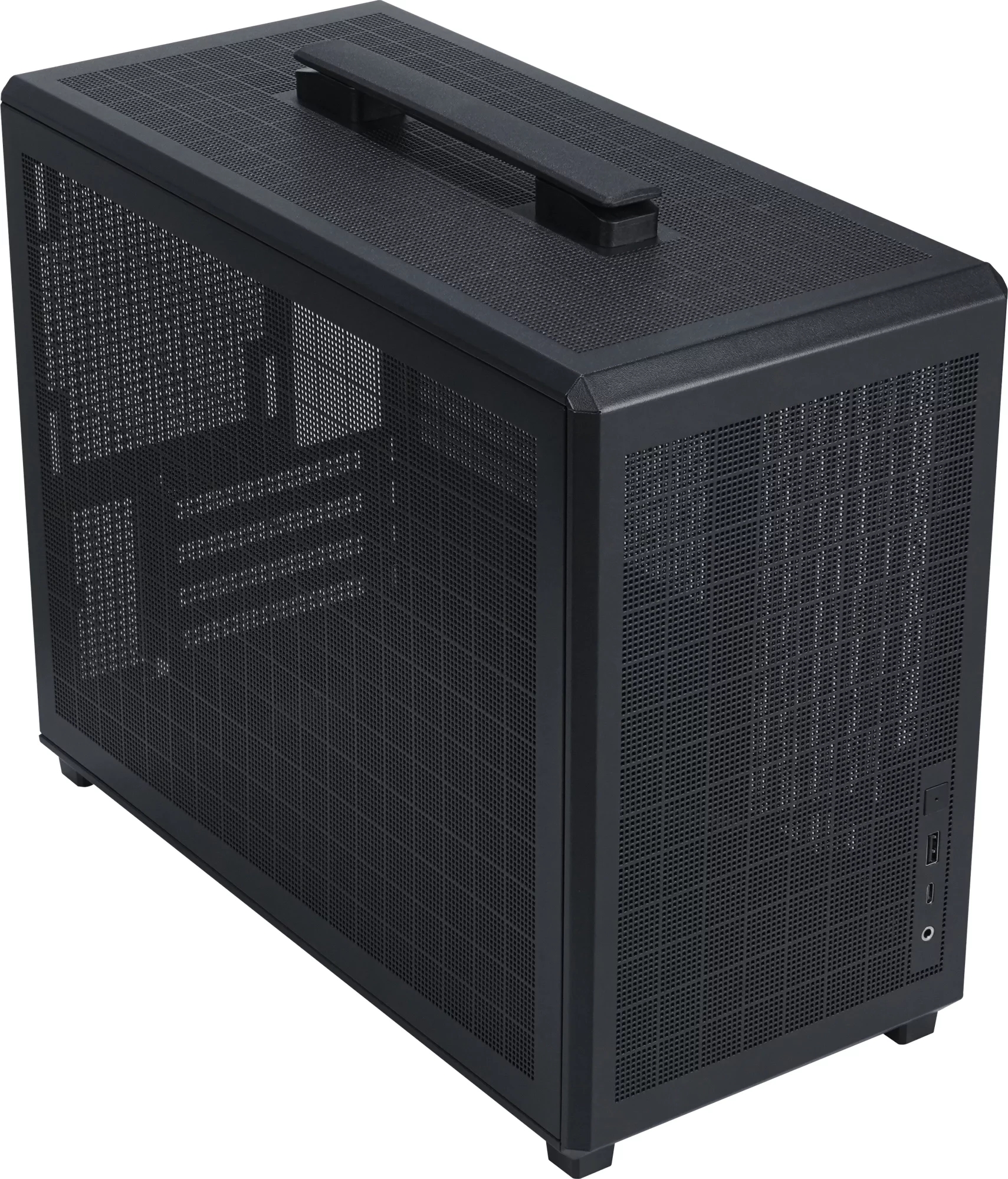 Корпус Accord ACC-H1851 черный без БП mATX 5x120mm 1xUSB3.0 audio