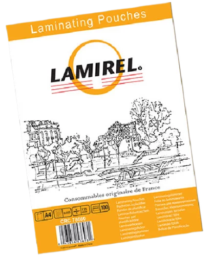 Пленка для ламинирования Lamirel, А4, 125мкм, 100 шт. (LA-78660)