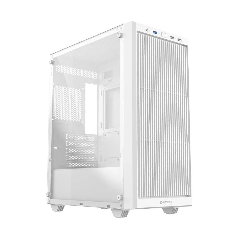 Корпус ID-Cooling Корпус Case ID-Cooling WARE 300 White mATX/ win TG/ no fan/ Type C/ CPU 160mm/ GPU 320mm/ no PSU