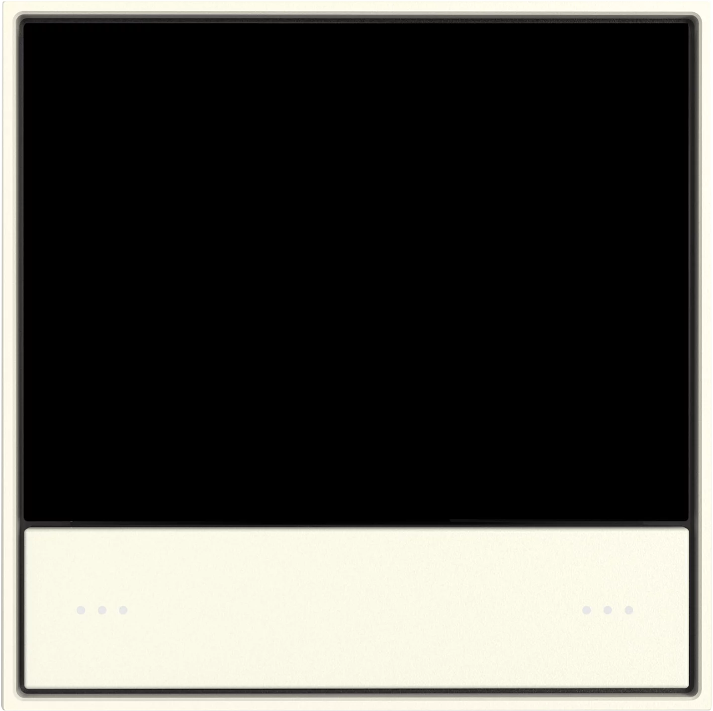 Donel KNX стандартная сенсорная панель, полярный белый. Серия устройств: DKNX (DTF5302PW)