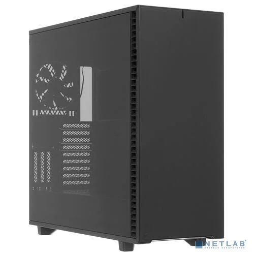 Корпус ПК без блока питания/ Case Fractal Design Define 7 XL TG Dark Tint, Full-Tower, 3x140mm, 2xUSB-A 2.0 + 2xUSB-A 3.2 + 1xUSB 3.2 Type-C EE-ATX, E-ATX, SSI-CEB, SSI-EEB, ATX, mATX, mITX Black (FD-C-DEF7X-03)