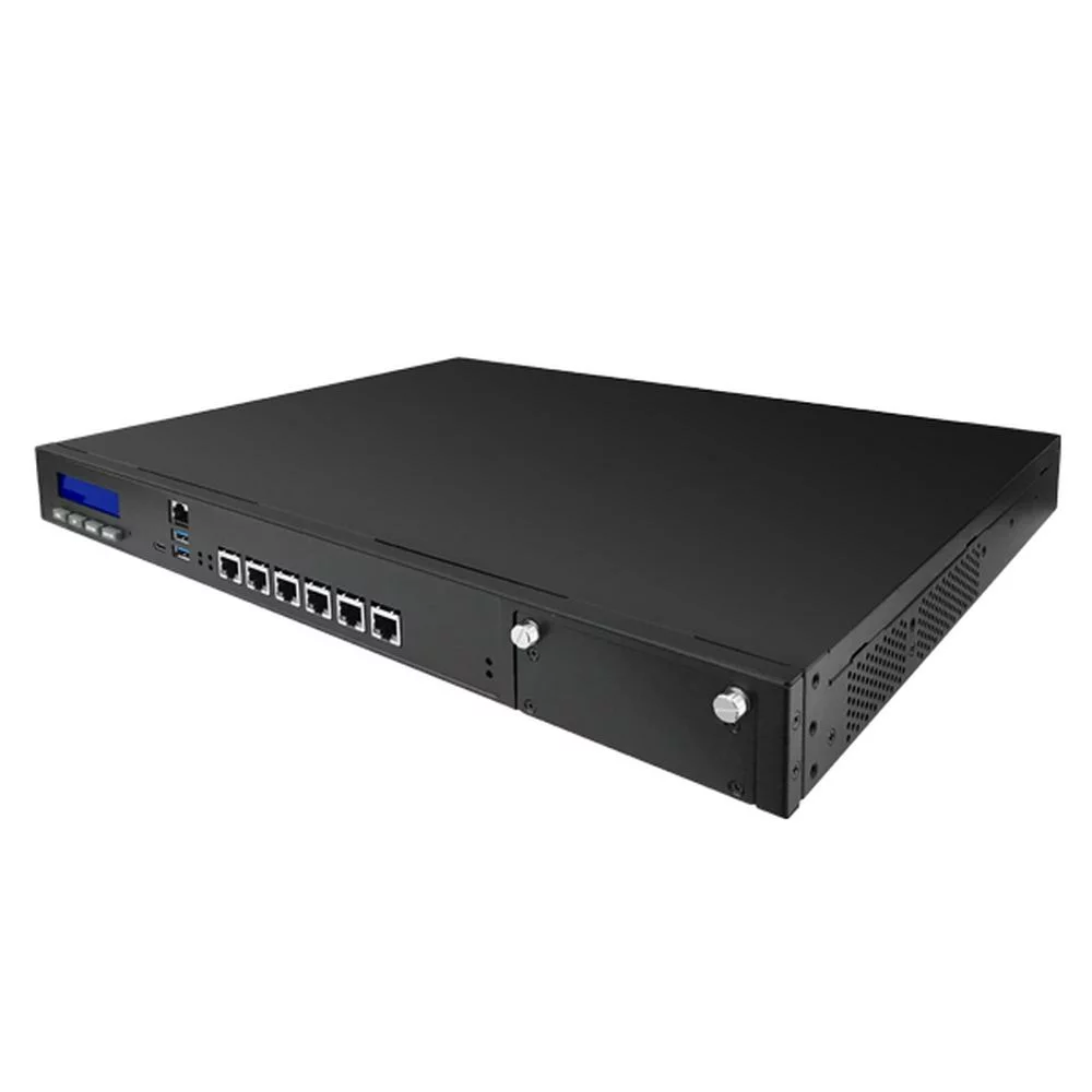 Платформа системного блока Caswell CAR-2090 1U Rackmount Network Appliance with Single Intel Comet Lake LGA1200 DDR4 UDIMM (2933 MHz, Slot: 2, Max. 64GB) 2x CASwell Proprietary NICs (NIP or NIN) PCIe3.0 x 8 (CAR-2090-G1)