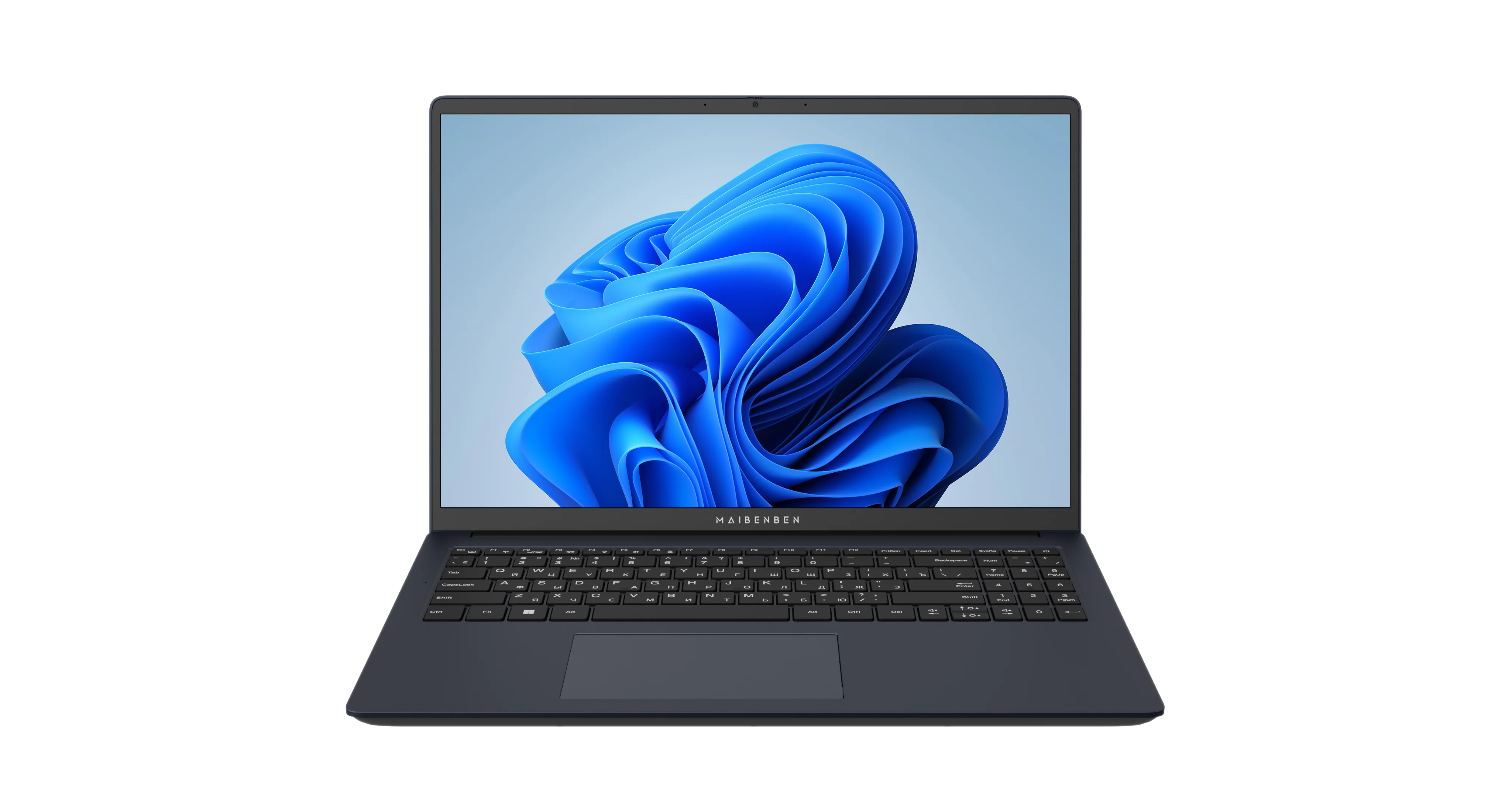 Ноутбук Maibenben B116D-R343UM 16"(1920x1200 IPS (60Hz))/ AMD Ryzen 3 4300U(2.7Ghz)/ 8192Mb/ 512PCISSDGb/ Int:AMD Radeon/ Cam/ BT/ 45WHr/ war 2y/ 1.79kg/ Blue/ Win11Pro + Screen 350nits, 16:10 (B116D-R343UM0B14PU4E20)