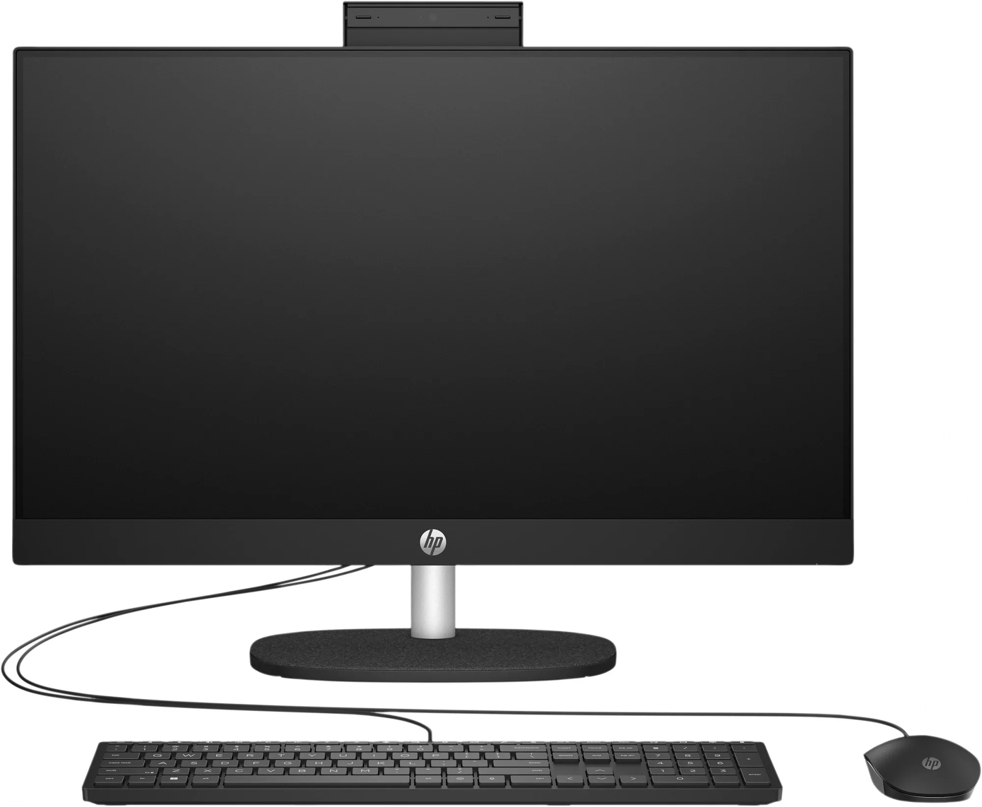 Моноблок HP 24-cr0035ci 23.8" FHD i7 1355U 16Gb SSD512Gb noOS GbitEth WiFi BT 120W клавиатура мышь черный 1920x1080 (7Y0B7EA)