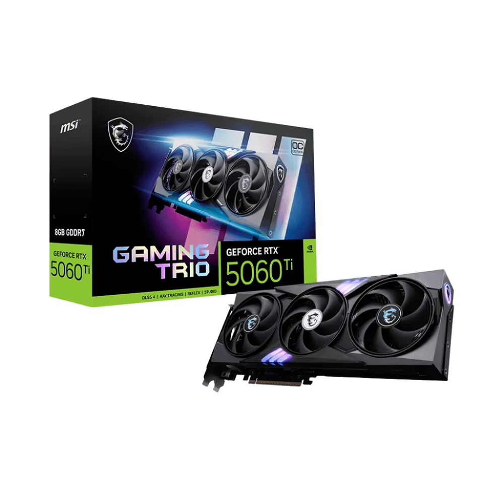 Видеокарта/ GeForce RTX 5060 Ti 8G GAMING TRIO OC