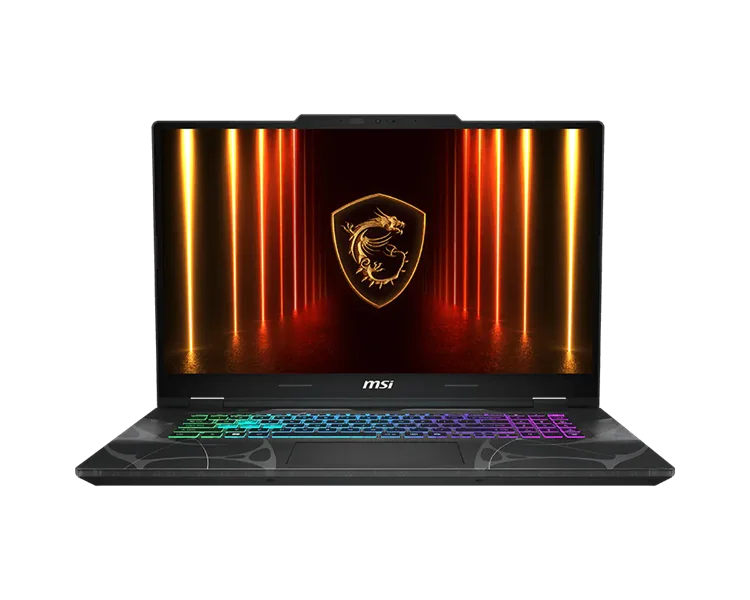 ноутбук MSI Cyborg 17 B2RWGKG Core 7-240H 17.3" FHD (1920*1080),144Hz DDR5 16GB ,1TB SSD,NV RTX 5070 (8GB GDDR7),55.2Whr,2,5kg,DOS,1y,Translucent Black (9S7-17U332-421)
