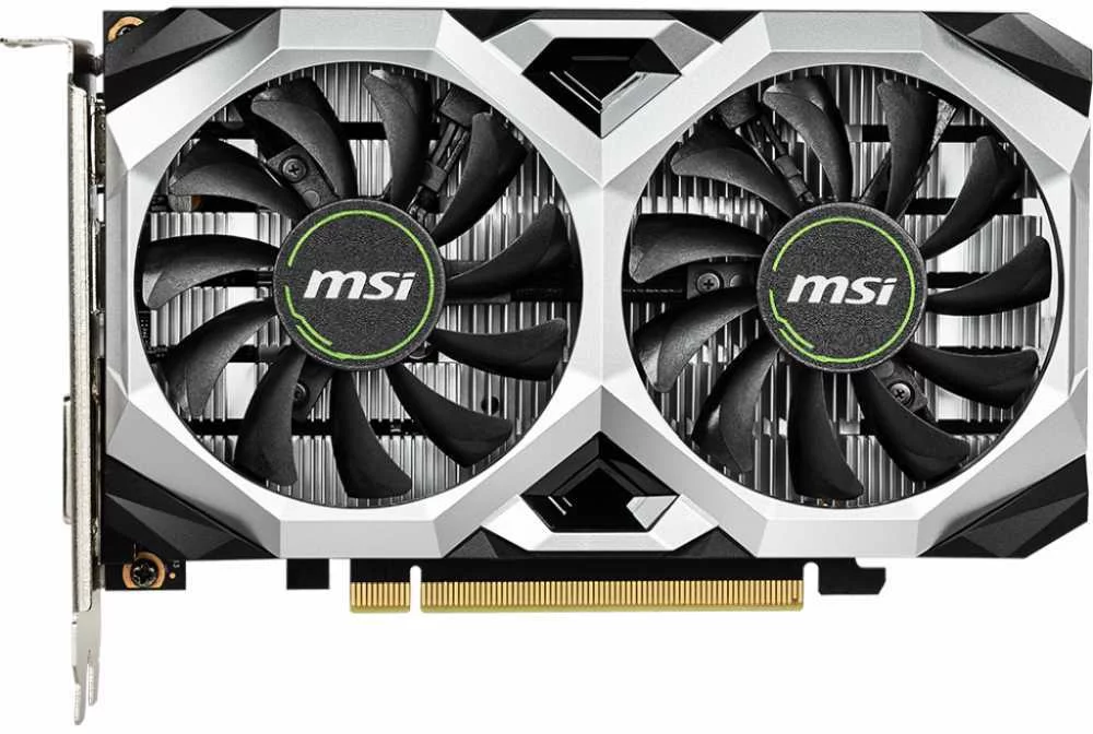 Видеокарта MSI PCI-E GTX 1650 VENTUS XS 4G OCV1 NVIDIA GeForce GTX 1650 4096Mb 128bit GDDR5 1485/8000 DVIx1/HDMIx1/DPx1/HDCP RTL