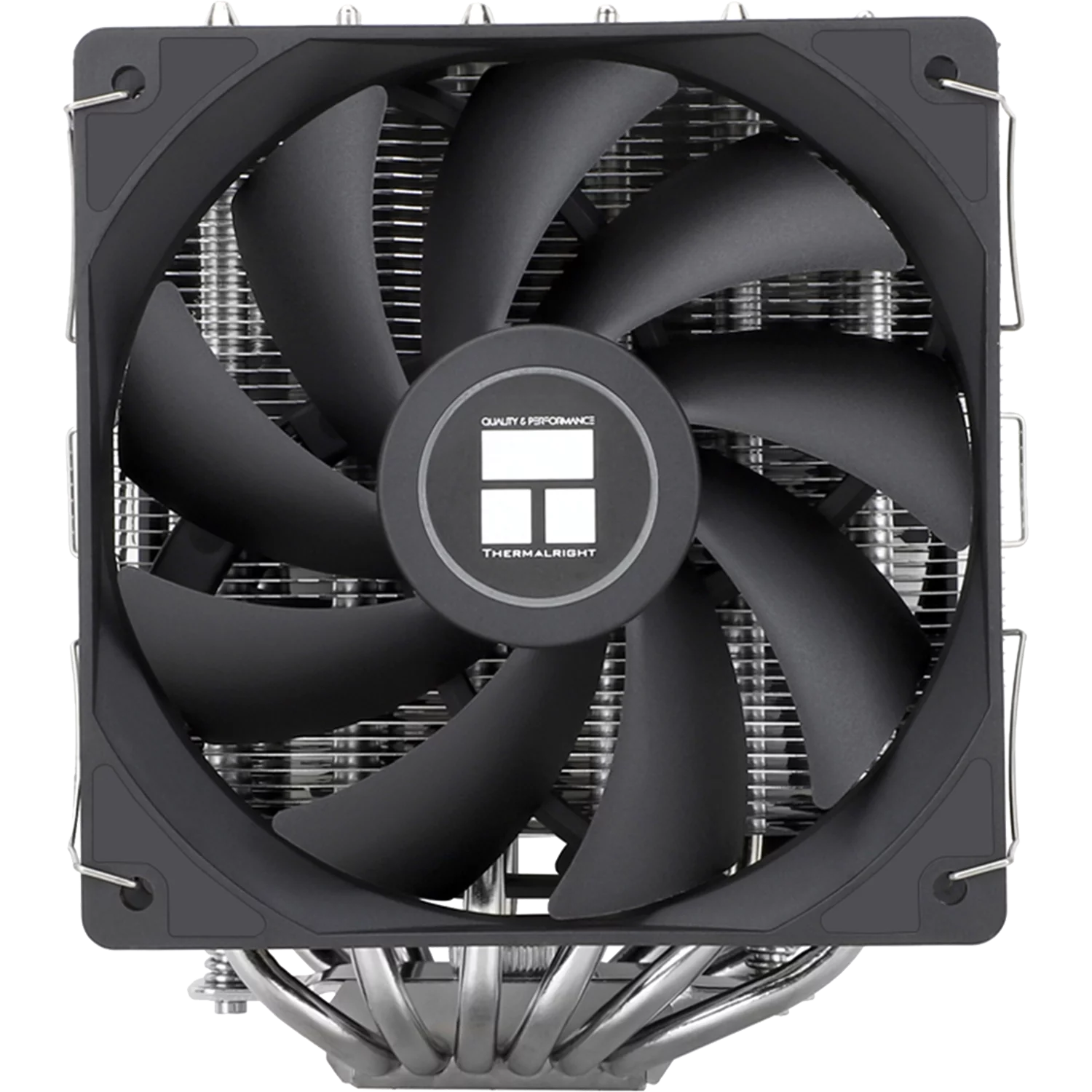 Кулер для процессора/ CPU Cooler Thermalright Peerless Assassin 120 SE Extrem (4-pin PWM, 154mm, Al/ Cu, 6x6mm, 2x120mm, 82CFM, 29.6dBA, 1850RPM, S: 1851, 1700, 1200, 115X, AM5, AM4, black, silver) (PA120-SE-EX)