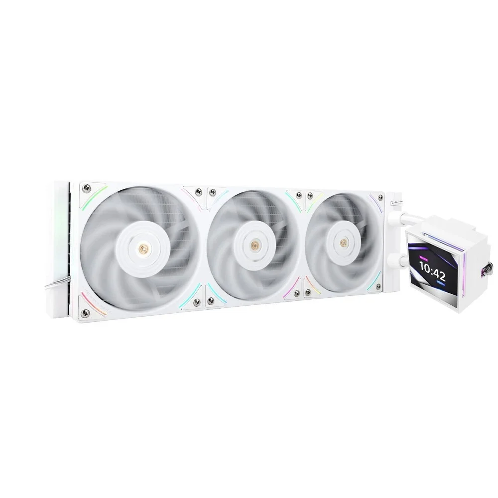 Thermalright Система водяного охлаждения Hyper Vision 360 UB ARGB White / 3x120mm ARGB PWM Fans / TRHV360UBAW