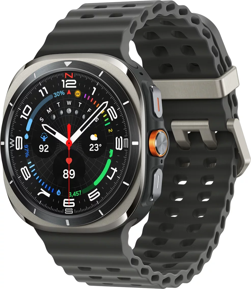 Смарт-часы Samsung Galaxy Watch Ultra LTE 47мм 1.5" AMOLED корп.серебристый рем.серебристый (SM-L705FZS1CAU)