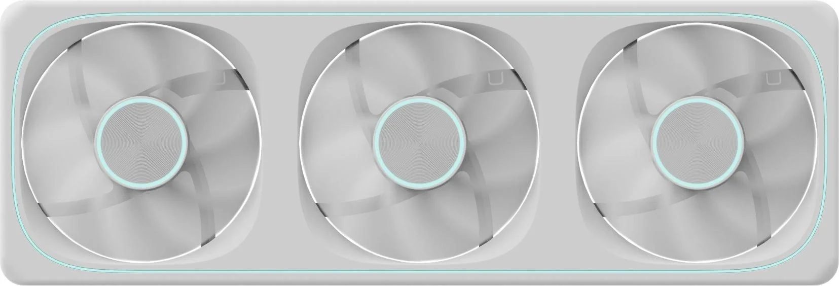 Вентилятор для корпуса Formula V Line AIR FUSION 3 WH, 360x120x28mm, ARBG 3pin + PWM 4pin, 500-1800 RPM, 34.95 DBA MAX, HYDRO BEARING